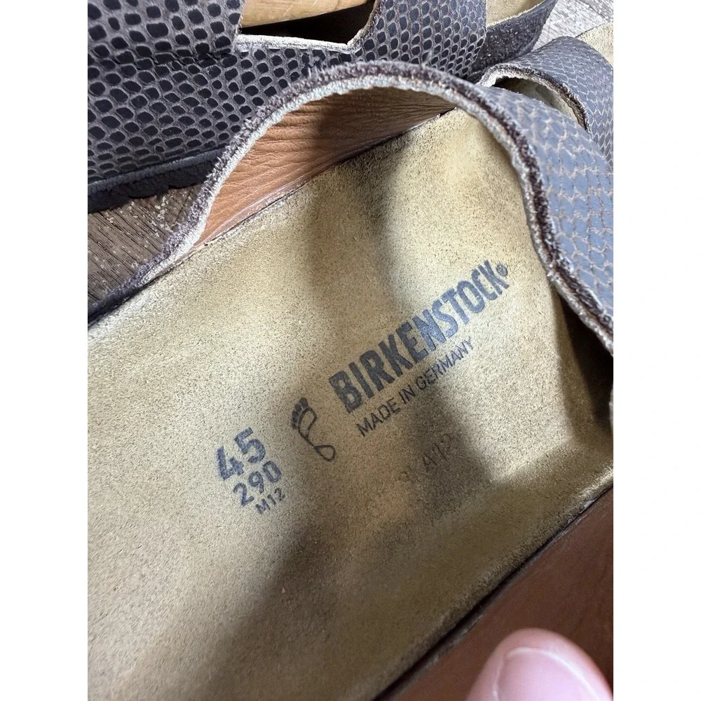 Birkenstock Arizona Nubuck Leather‎ Desert Buck Roast Size 12 45 NEW